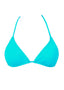 001 Triangle Bikini Top - Sky Teal