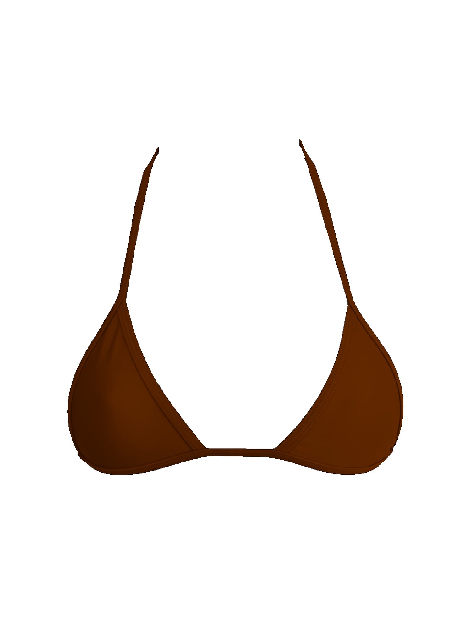 008 Micro Bikini Top - Chocolate Brown
