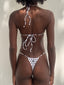 003 Seamless Bikini Bottoms - White Polka Dot