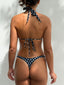 002 Bikini Bottoms - Black Polka Dot