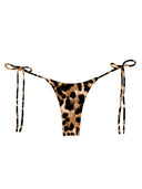 001 Bikini Bottoms in Cheetah Print — flatlay
