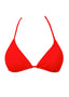 001 Triangle Bikini Top - Siren Red