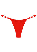003 Seamless Bikini Bottoms - Siren Red