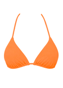 003 Seamless Triangle Bikini Top - Sunburst Orange