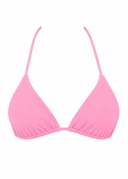 003 Seamless Triangle Bikini Top - Miami Pink