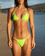 008 Micro Bikini Top - Neon Green