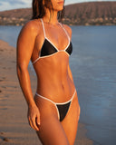 008 Micro Bikini Bottoms - Black & White