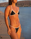 008 Micro Bikini Bottoms - Black & White