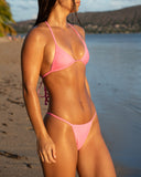 008 Micro Bikini Top - Electric Pink