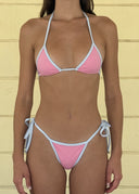 009 Adjustable Micro Bikini Bottoms - Art Deco — front view