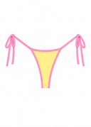 009 Adjustable Micro Bikini Bottoms - Flamingo