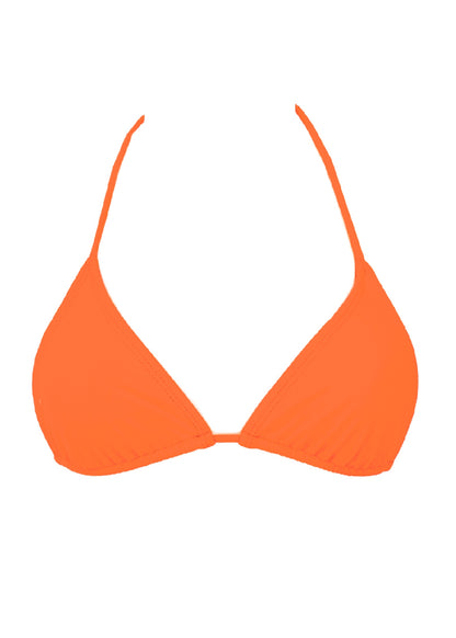 001 Triangle Bikini Top - Sunburst Orange