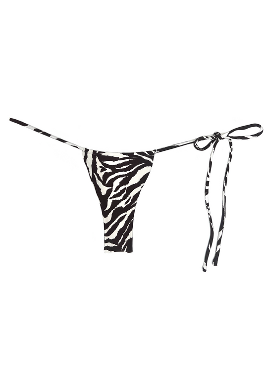 101 Seamless Bikini Bottoms - Zebra