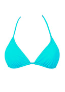 001 Triangle Bikini Top - Sky Teal