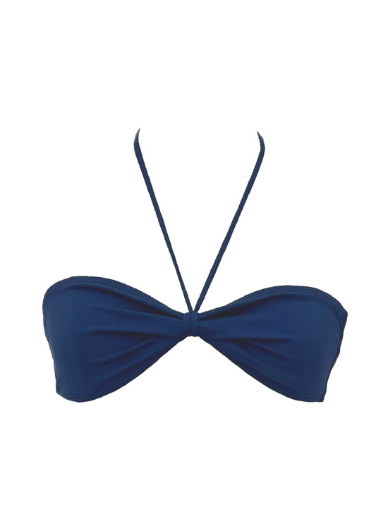 102 Bandeau Bikini Top - Navy