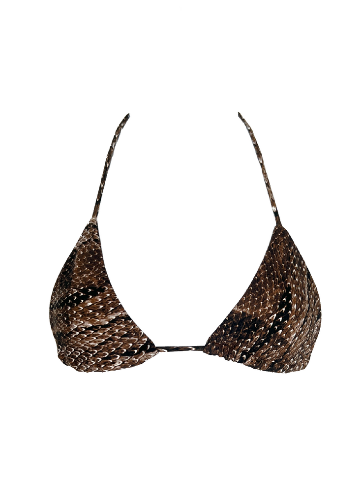 101 Seamless Bikini Top - Snake