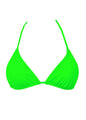 001 Triangle Bikini Top - Neon Green