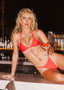 008 Micro Bikini Top - Siren Red