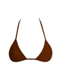 008 Micro Bikini Top - Chocolate Brown
