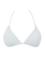 001 Triangle Bikini Top - White