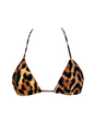 101 Seamless Bikini Top - Leopard