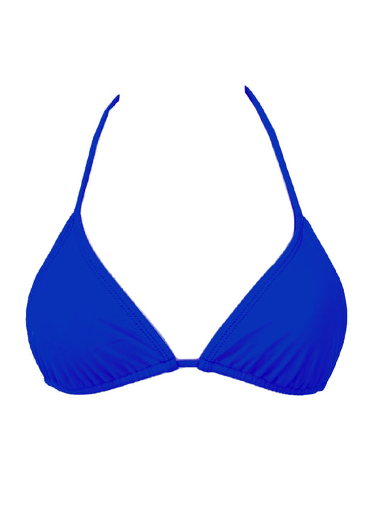 001 Triangle Bikini Top - Royal Blue