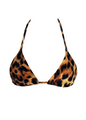 001 Triangle Bikini Top - Leopard