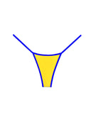 008 Micro Bikini Bottoms - Scuba