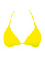 001 Triangle Bikini Top - True Yellow