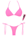 Bikini + Nosecoat Bundle - Electric Pink