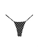 008 Micro Bikini Bottoms - Black Polka Dot