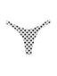002 Bikini Bottoms - White Polka Dot