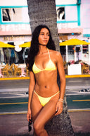 008 Micro Bikini Top - Butter Yellow