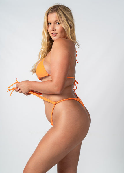 Orange Bathing Suit | Orange Bikini Set | Tinye Swimwear
