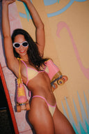 008 Micro Bikini Top - Flamingo