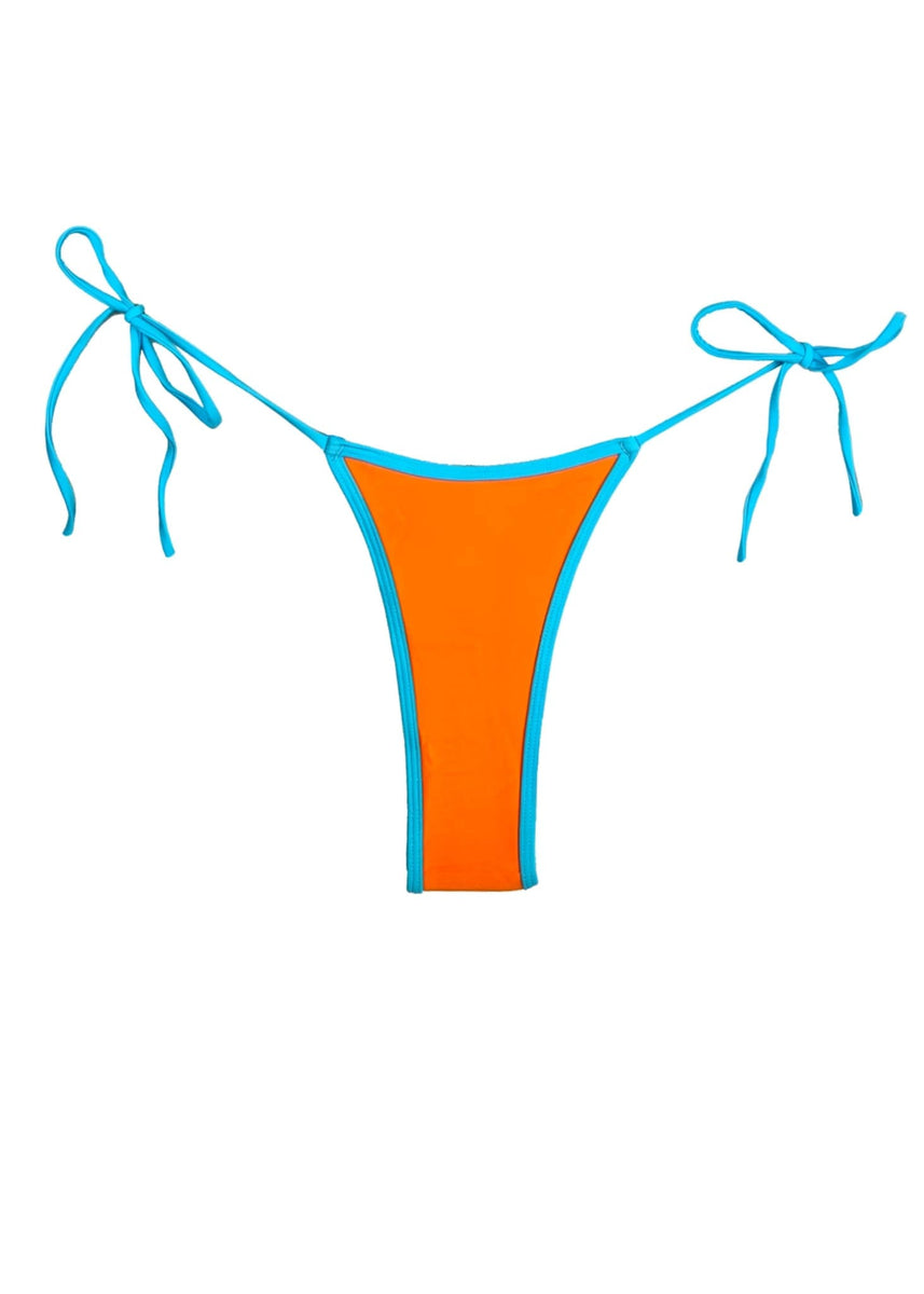 String Bikini Set Orange String Bikini Tinye Swimwear