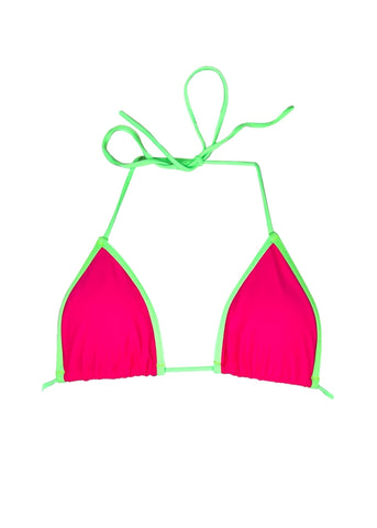005 Triangle Bikini Top - Watermelon