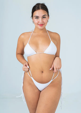 White Bikini Top | Bralette Bikini Top | Tinye Swimwear